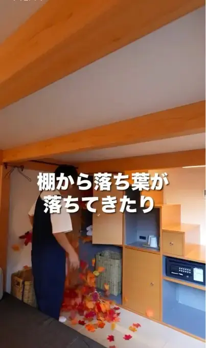 星野リゾート BEB5軽井沢 ハプニングステイのSNS動画の映像シーン