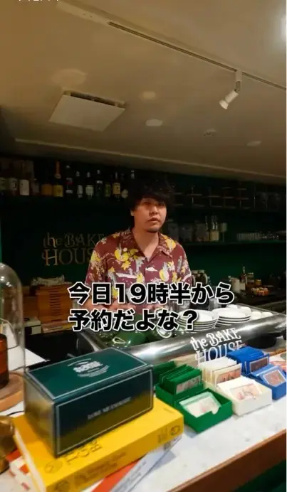the lazy houseのSNS動画作成シーン