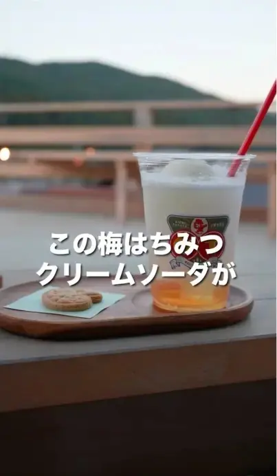 足湯カフェグローティールイナブのSNS動画制作のワンカット