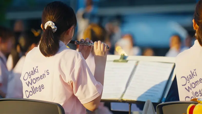 かわまちテラスの制作現場のワンカット